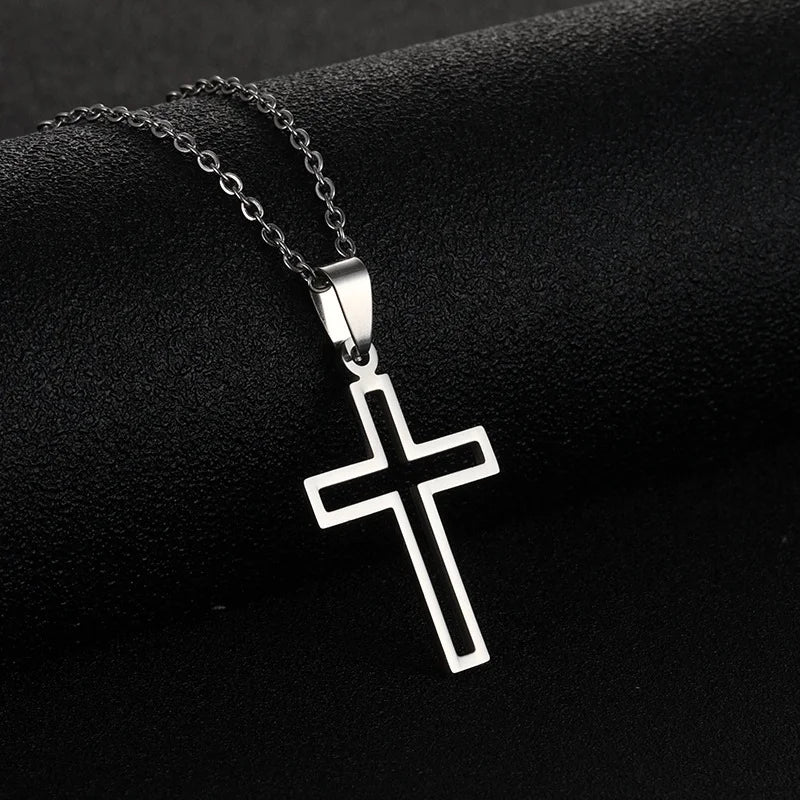 Men Cross Necklace
