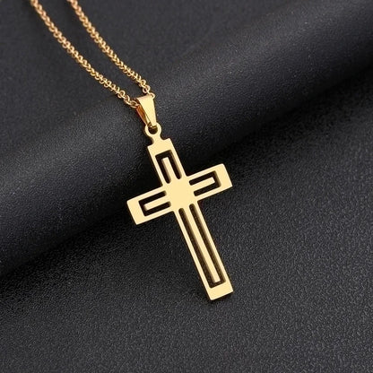Men Cross Necklace