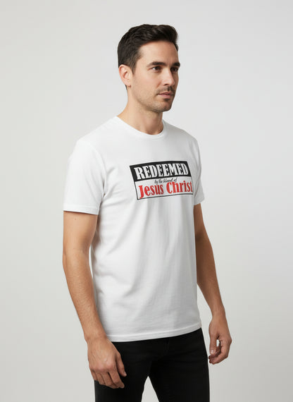 Unisex Redeemed by the blood of Jesus Christ T Shirt